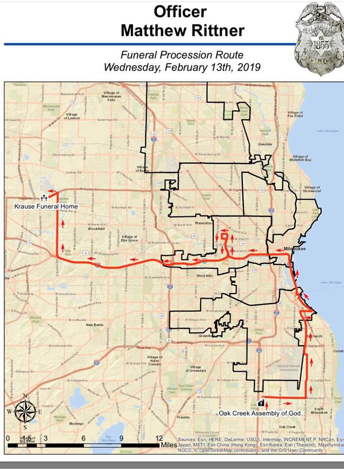 Rittner procession route